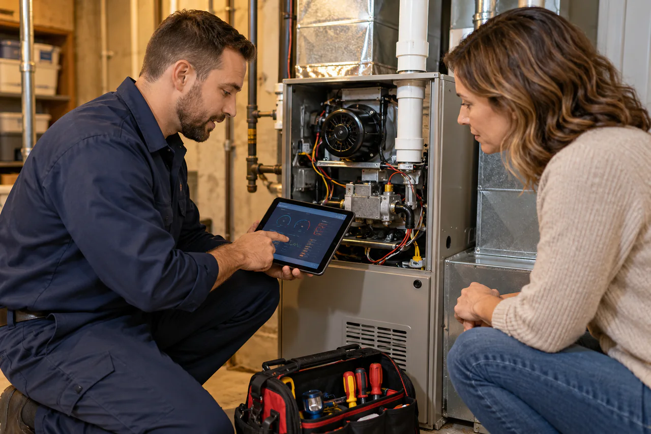 Our Furnace Repair Process